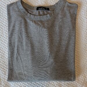 Gray Long Sleeve Tee